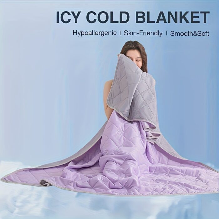 Cooling Blanket for Hot Sleepers – Lightweight Breathable Bamboo‑Blend Throw - Image 15