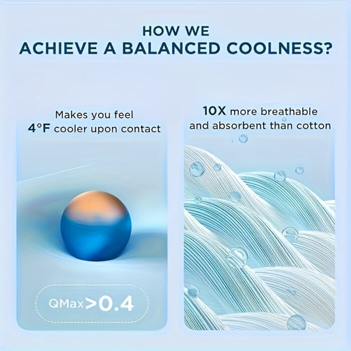 Cooling Blanket for Hot Sleepers – Lightweight Breathable Bamboo‑Blend Throw - Image 8