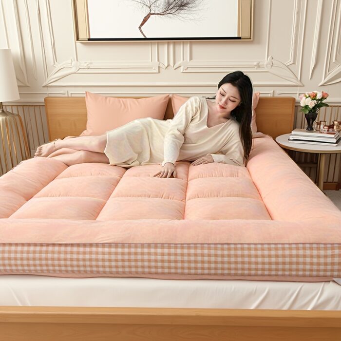 Roll Up Tatami Mattress – Soft, Foldable & Thick Sleeping Pad for Floor, Bed or Camping (Twin/Full/Queen/King) - Image 11