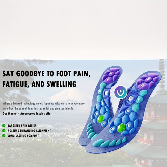 Magnetic Arch Support Insoles – EVA Latex Inserts for Comfort & Work Boots - Image 4