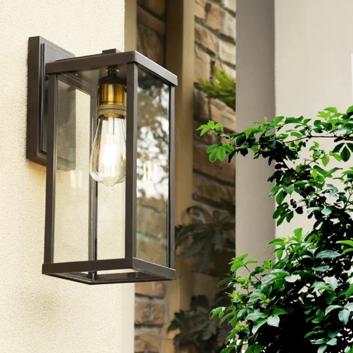 Modern Outdoor Waterproof Wall Lamp – Villa Corridor & Garden Lighting for Balcony & Terrace