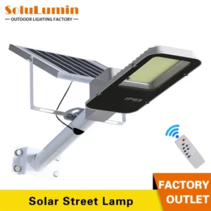 50W–200W Solar Street Light – IP65 Waterproof LED for Garden & Garage
