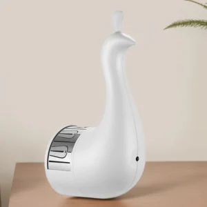 LED Peacock Projection Lamp – Remote Atmosphere Night Light for Bedroom Decor