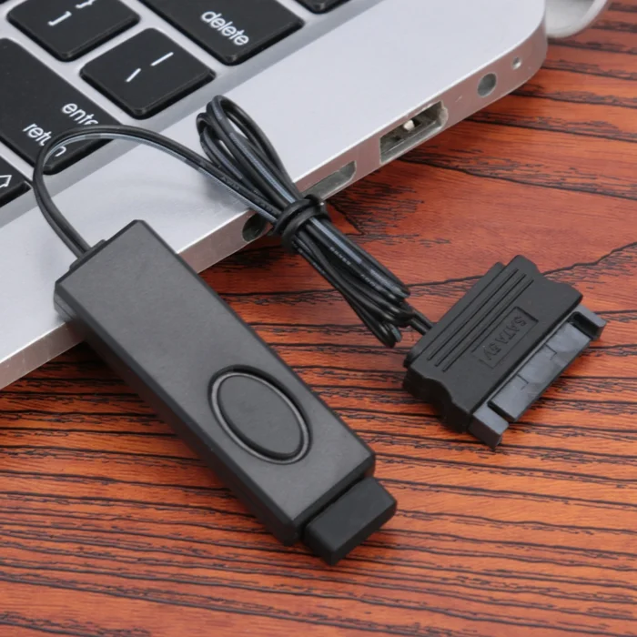 5V ARGB Controller – SATA Powered RGB Lighting Hub with Remote for Desktop PC - Image 2