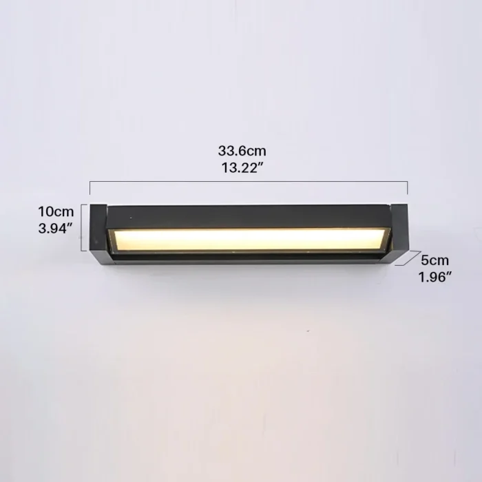 LED Outdoor Porch Light Sconces – Waterproof Exterior Wall Fixtures for Patio & Doorway - Image 8