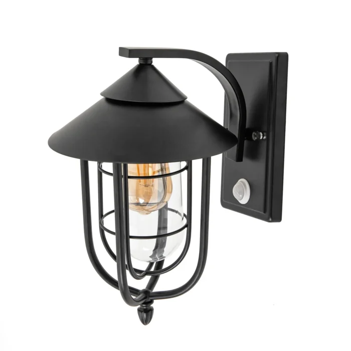 Outdoor Birdcage Sensor Wall Light – IP65 Waterproof LED Sconce with E26 Socket - Image 5