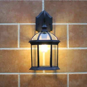 Exterior Waterproof Porch Lantern – Wall Lighting Fixture Sconce