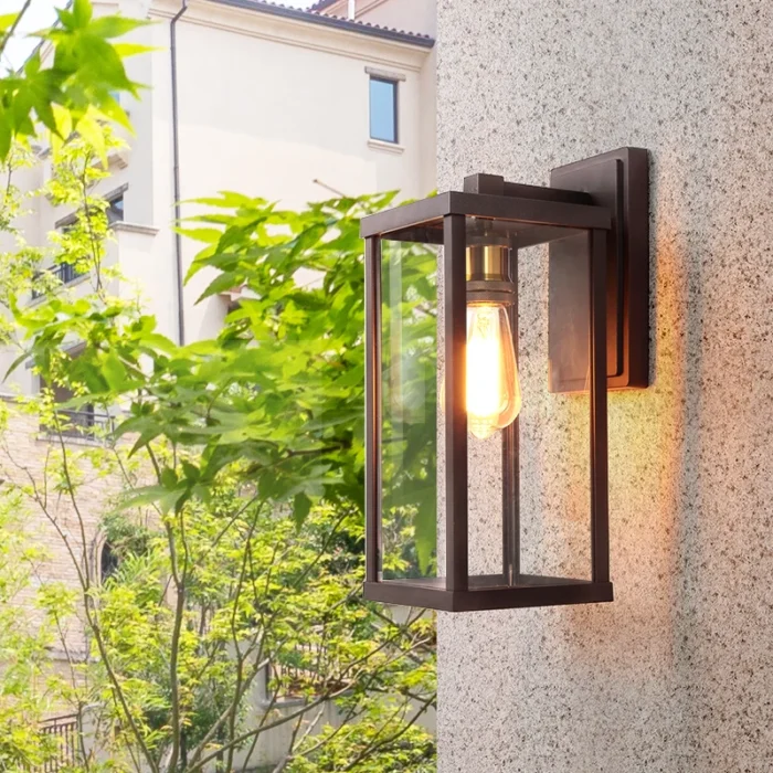 Waterproof Outdoor Wall Lamp – Modern Aluminum Exterior Light for Villa, Garden & Terrace - Image 2