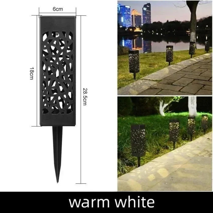 6-Pack Solar LED Path Lights – Outdoor Decorative Landscape Lighting - Image 7