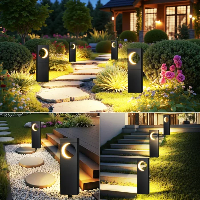 4/6 Pack Super Bright Solar Lights – 12H Auto On/Off Outdoor Pathway & Garden Decor - Image 6