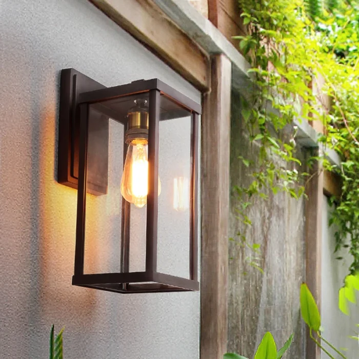 Waterproof Outdoor Wall Lamp – Modern Aluminum Exterior Light for Villa, Garden & Terrace