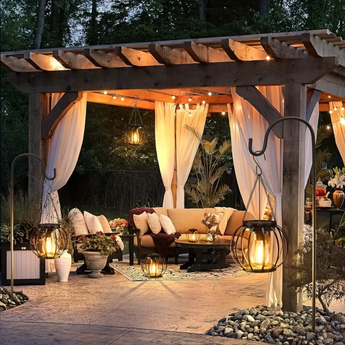 2-Pack Hanging Solar Lights – Bright Orb Design with Auto On/Off for Garden, Yard & Patio - Image 6