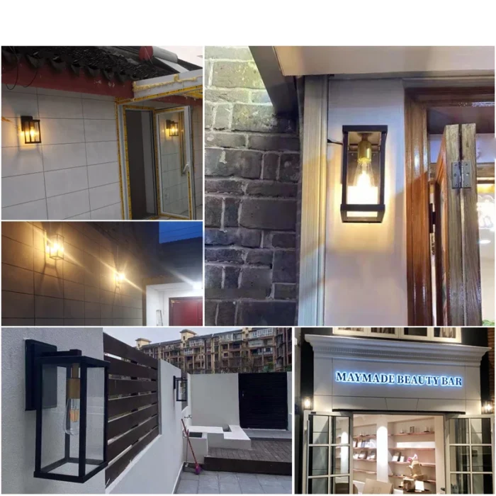 Waterproof Outdoor Wall Lamp – Modern Aluminum Exterior Light for Villa, Garden & Terrace - Image 5