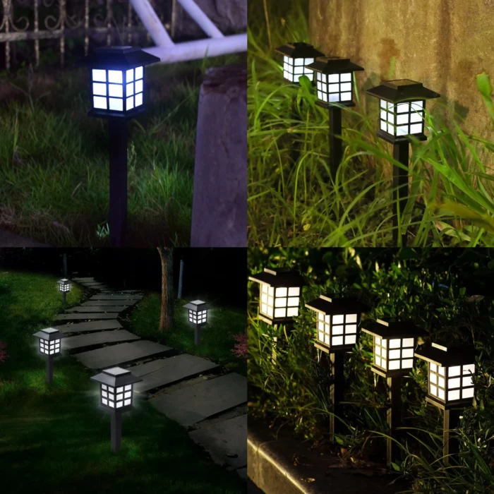 2-Pack Solar Pathway Lights – Waterproof Garden Lamps for Patio & Walkway - Image 6