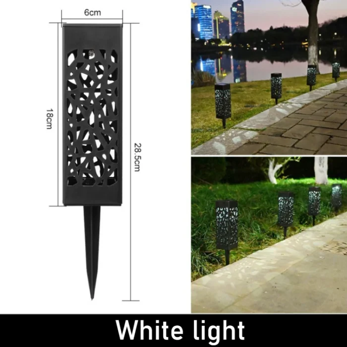 6-Pack Solar LED Path Lights – Outdoor Decorative Landscape Lighting - Image 8
