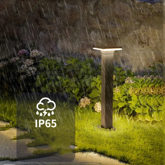 Outdoor Waterproof IP65 LED Lawn Lamp – 10W Aluminum Pillar, 30/60CM, AC85-265V - Image 2
