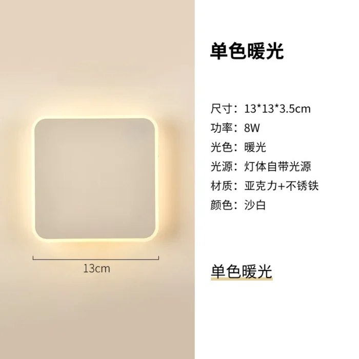 Minimalist Modern Round LED Outdoor Wall Light – Waterproof for Villa Corridor & Entryway - Image 7