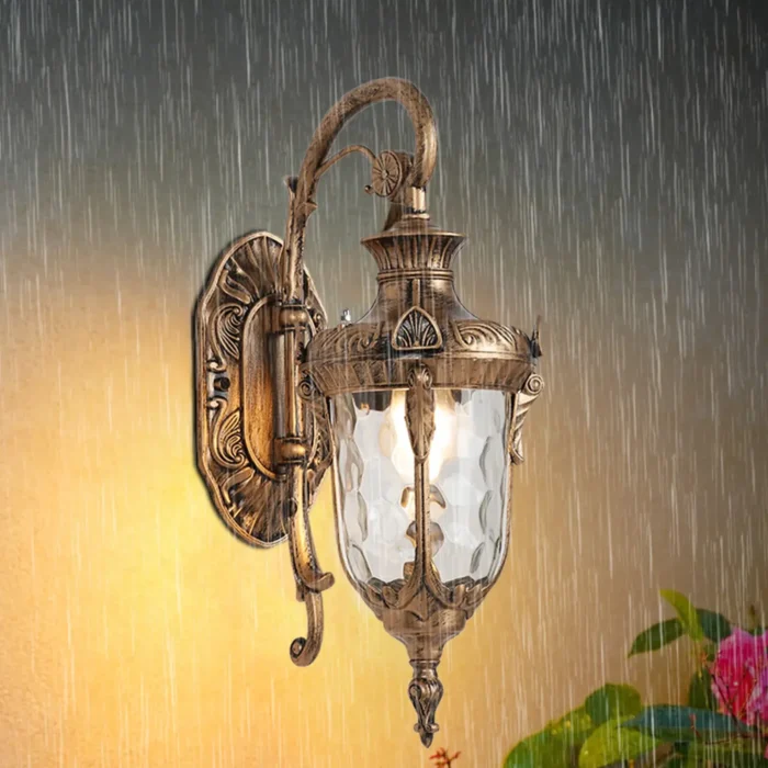 Waterproof LED Outdoor Wall Sconce – Decorative Porch & Garden Lantern - Image 5