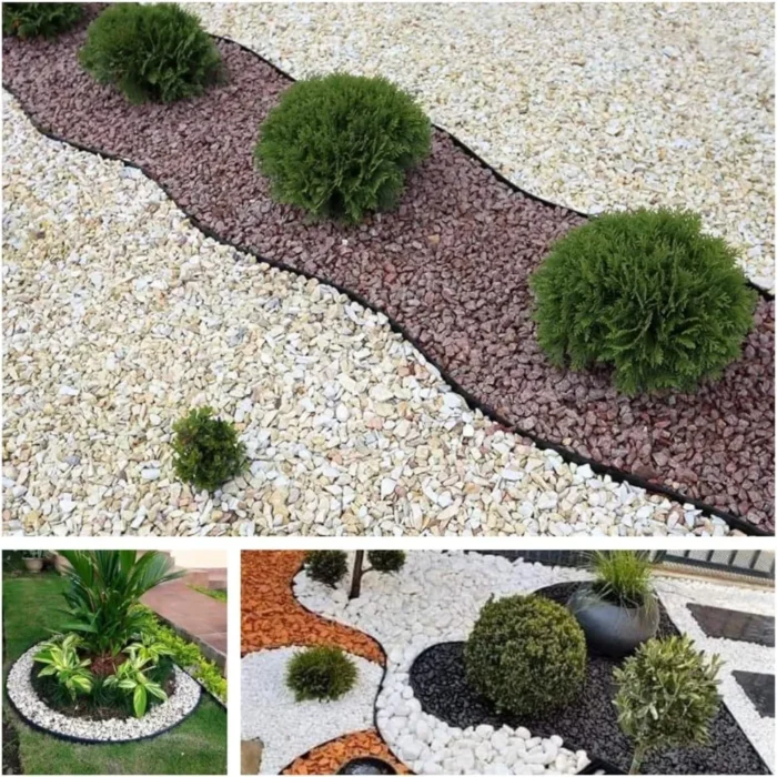 No-Dig Garden Edging Kit – 2" Black Landscape Border with 72 Spikes - Image 5