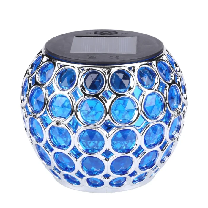 Solar LED Hollow Hanging Ball Light – Waterproof Outdoor Garden Peacock Lamp - Image 7