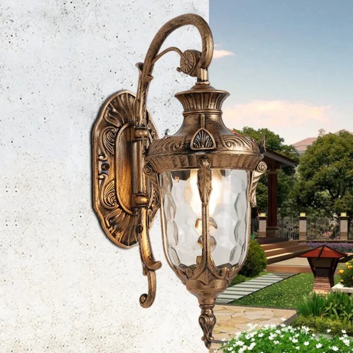 Waterproof LED Outdoor Wall Sconce – Decorative Porch & Garden Lantern - Image 4