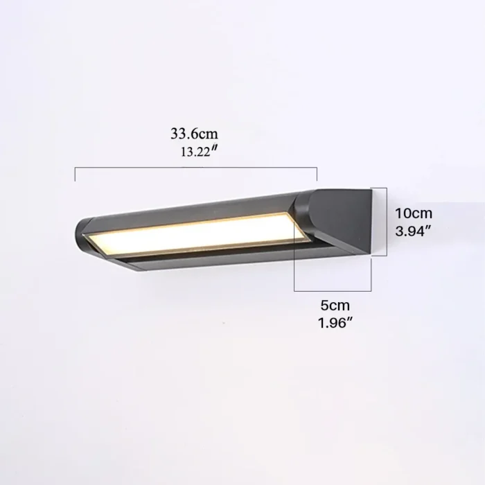 LED Outdoor Porch Light Sconces – Waterproof Exterior Wall Fixtures for Patio & Doorway - Image 9