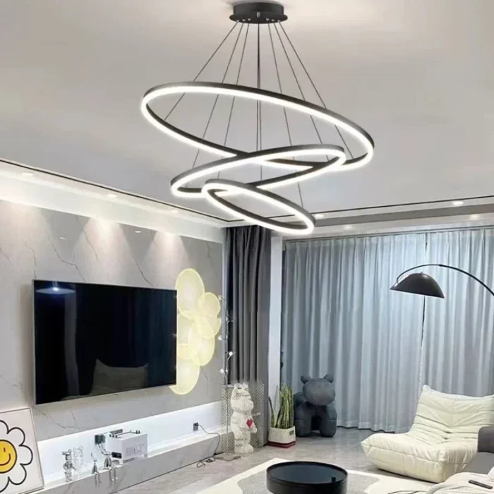 Modern LED Ceiling Chandelier – Creative Design Light Fixture for Living, Dining & Bedroom - Image 2