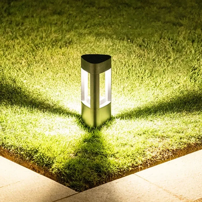 Outdoor LED Bollard Landscape Light – Black Garden Pathway & Lawn Lamp for Patio & Driveway - Image 5