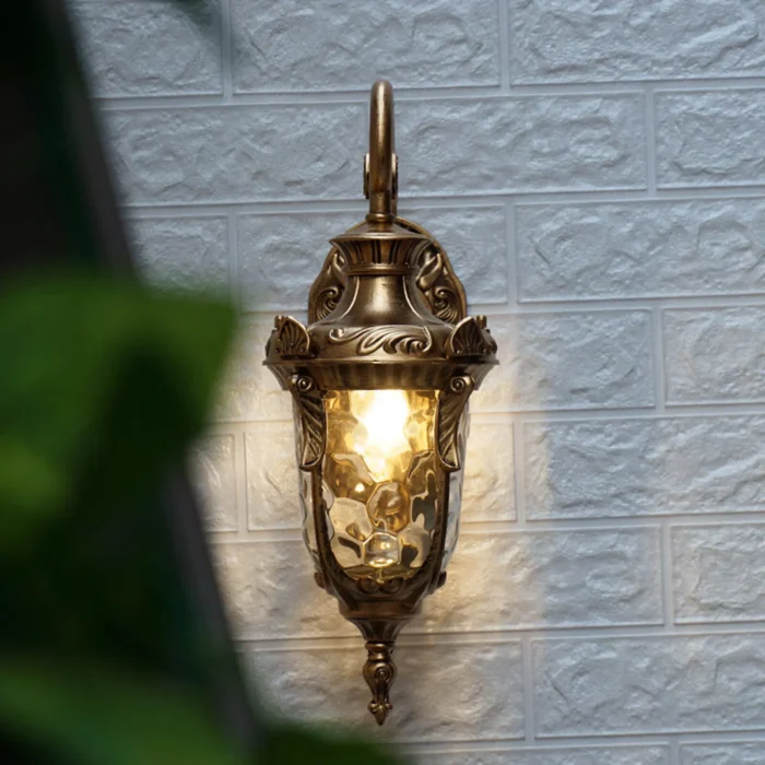 Outdoor Wall Light Fixtures – Waterproof Exterior Lantern Sconce for Porch & Entryway - Image 6