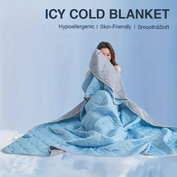 Cooling Blanket for Hot Sleepers – Lightweight Breathable Bamboo‑Blend Throw - Image 14