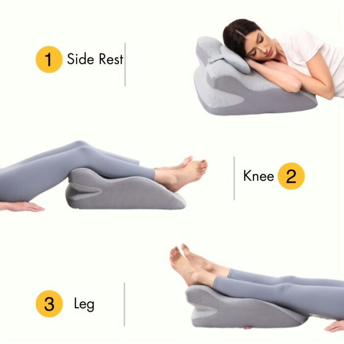 Supportive Bed Wedge Pillow – Multi-Use Foam Cushion with Headrest & Washable Cover - Image 14