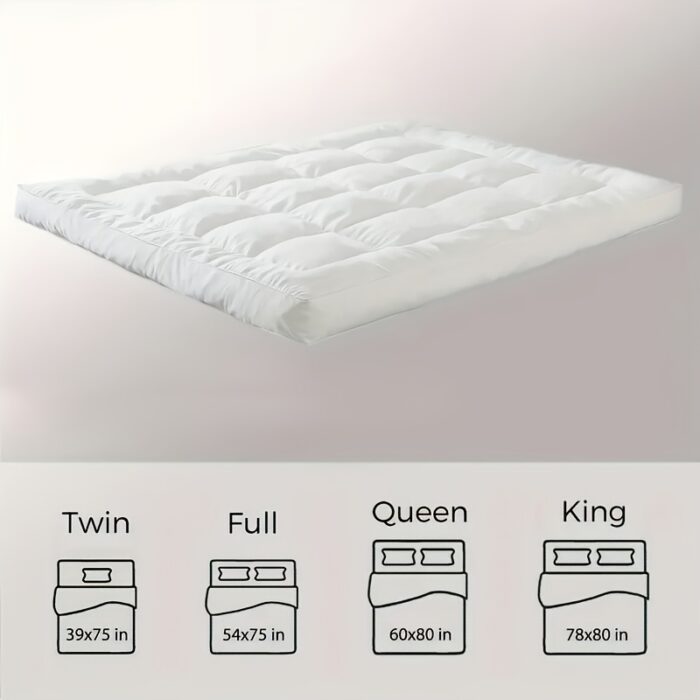 Roll Up Tatami Mattress – Soft, Foldable & Thick Sleeping Pad for Floor, Bed or Camping (Twin/Full/Queen/King) - Image 5