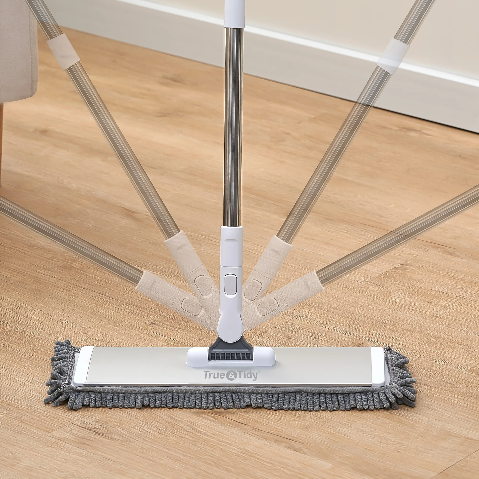 Wet & Dry Advanced Sweeper Mop, All-in-One Powerhouse for Effortless Floor Cleaning - Image 4