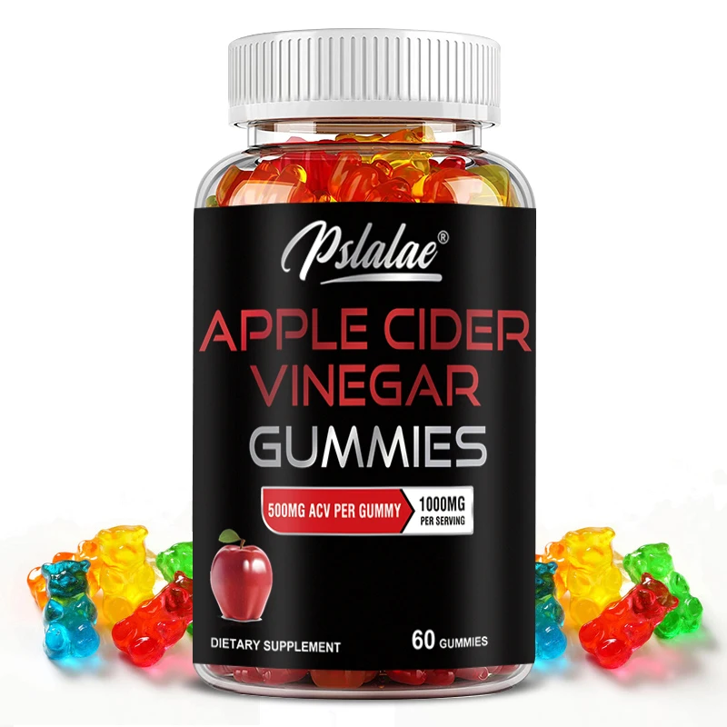 Apple Cider Vinegar Gummies – Fat Burning, Detox & Weight Management (60 Gummies)