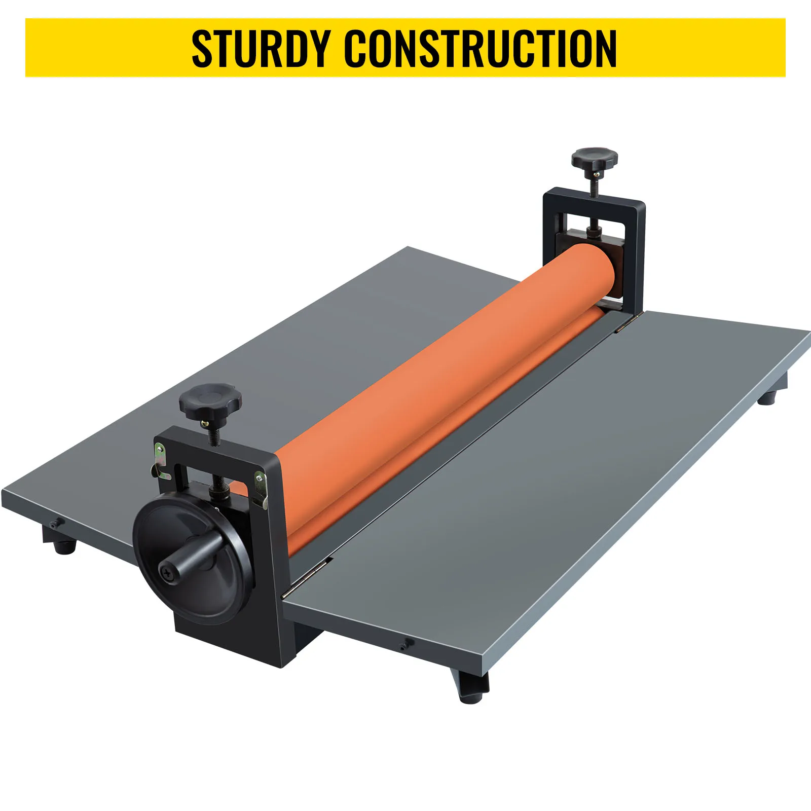 VEVOR 25.6"x1" Manual Cold Roll Laminator Machine Sheets Document Plasticizer Fits Poster Painting Photo Book Cover A3 A4 Paper - Image 3