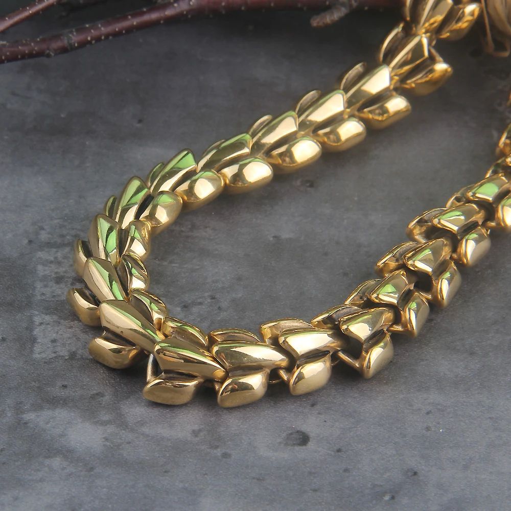Viking Snake Stainless Steel Necklace – Punk Hip-Hop Street Jewelry - Image 8