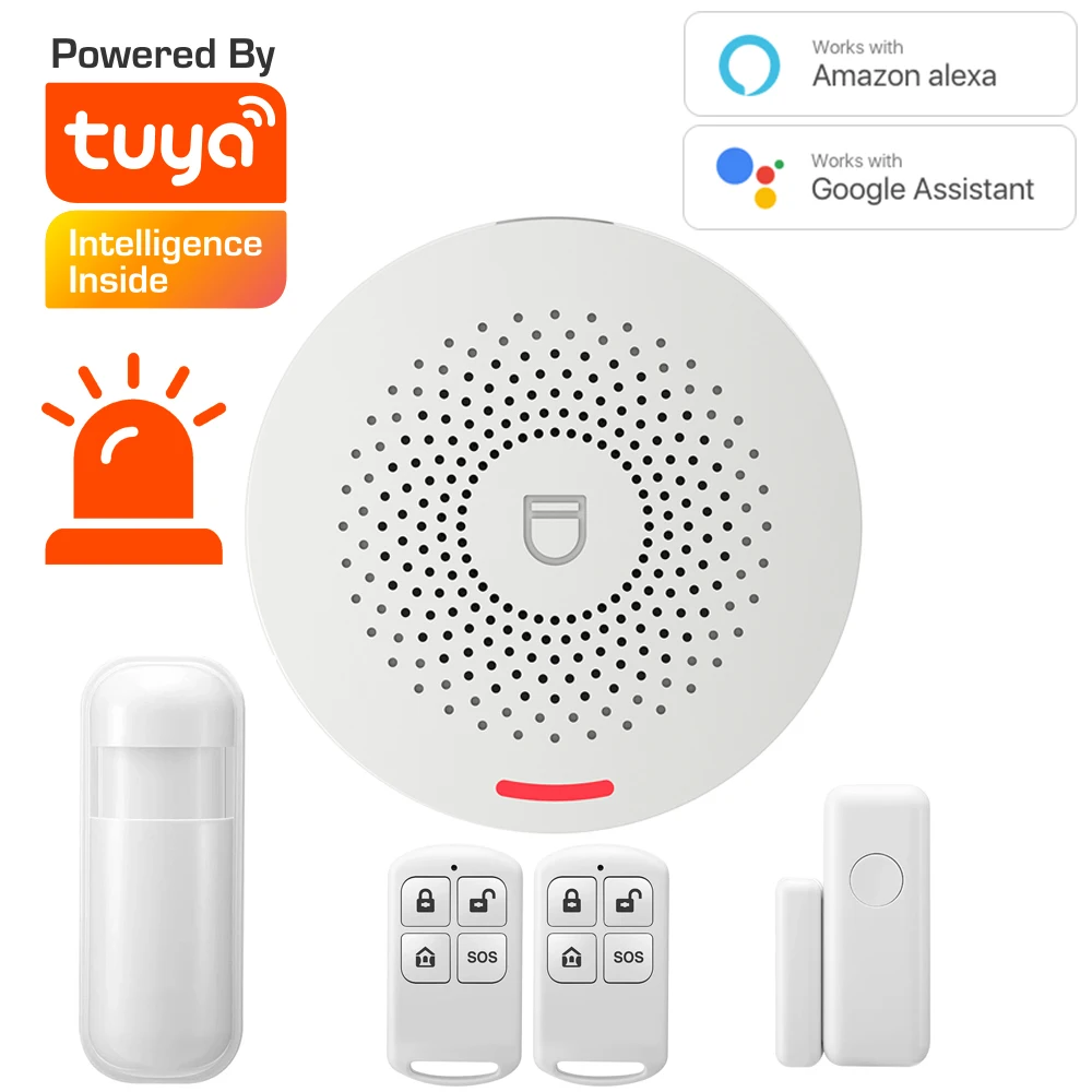 Tuya Smart Home Security Alarm System Hub, Works with Google & Alexa - Image 2