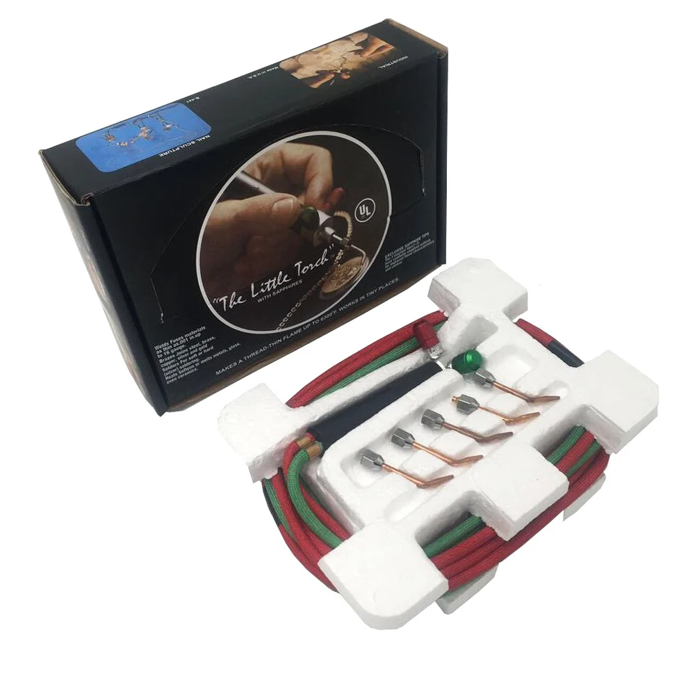 Goldsmith Little Torch Kit with 5 Tips – Propane Jewelry Soldering Tool - Image 3