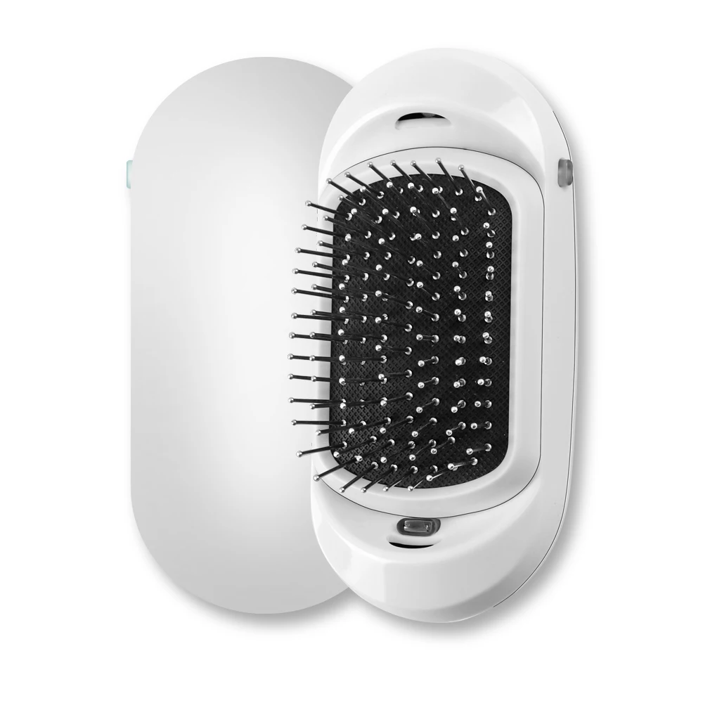 Portable Ionic Hairbrush – Anti-Static Scalp Massager for Frizz-Free Hair - Image 10