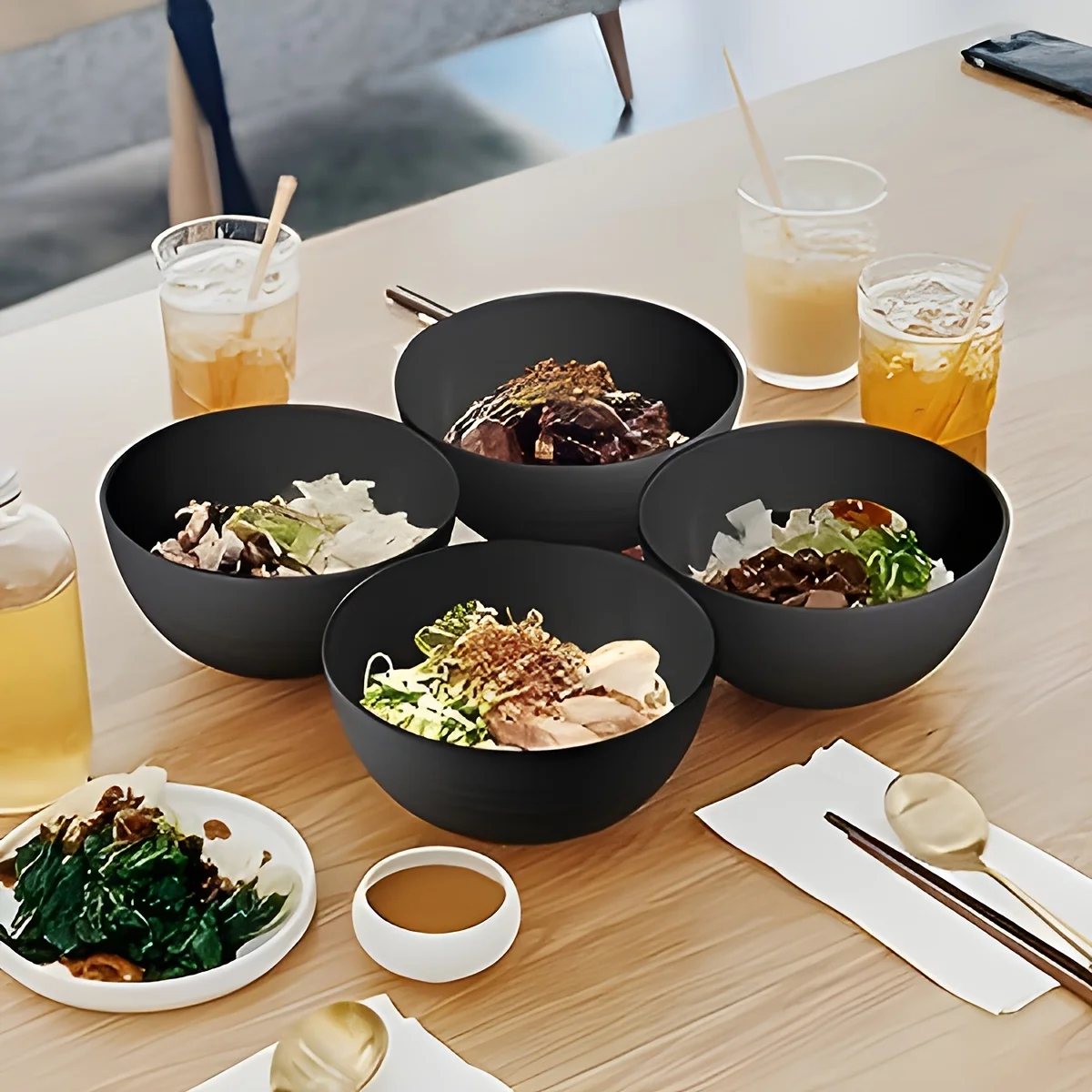16/32-Piece Tableware Set - Plates, Bowls & Cups for Home, Picnic & Party - Image 3