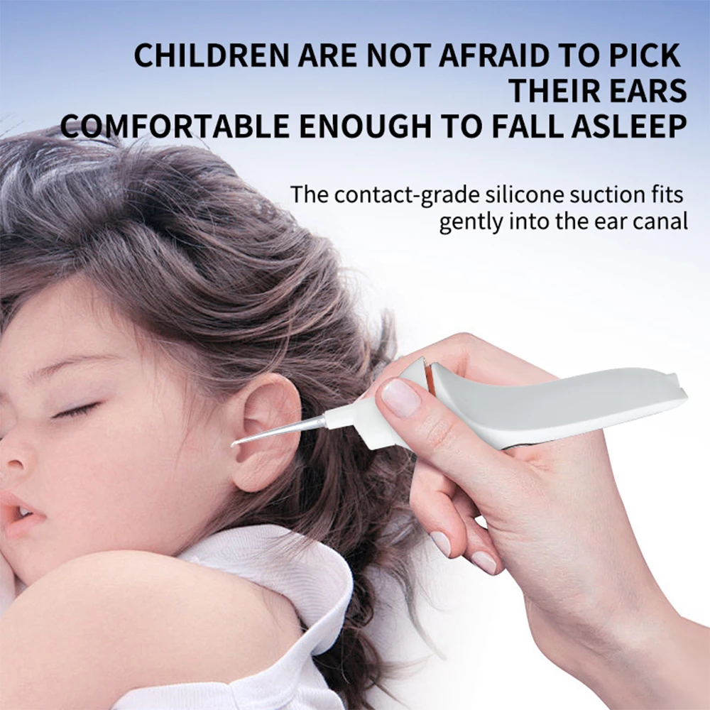 Wireless LED Ear Wax Vacuum – USB Rechargeable Visual Suction Cleaner - Image 6