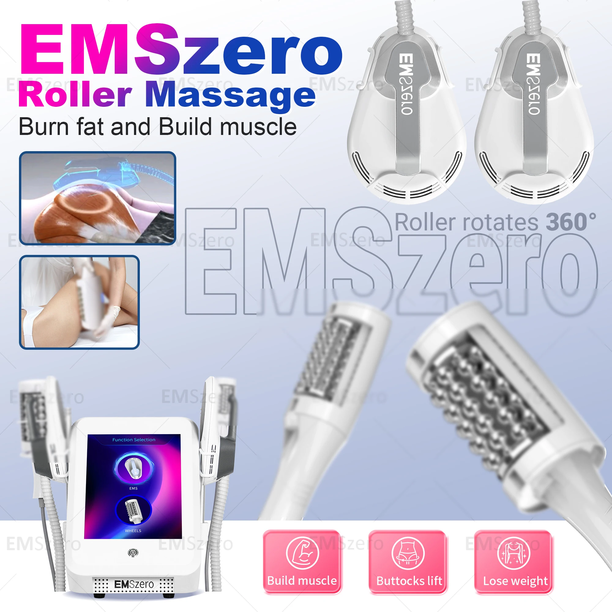 15 Tesla 6500W EMSzero RF Body Sculpting Machine – Neo Slimming HI-EMT