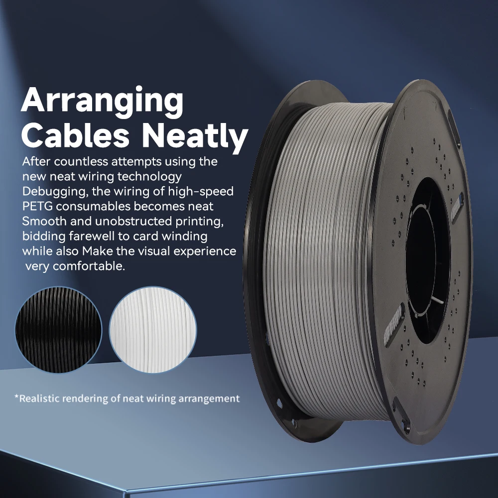 5/10KG High speed PETG For 3D Printer Bambu Lab Filament 40-500mm/s Hyper 3D Printer Materials RAPID HS petg - Image 2