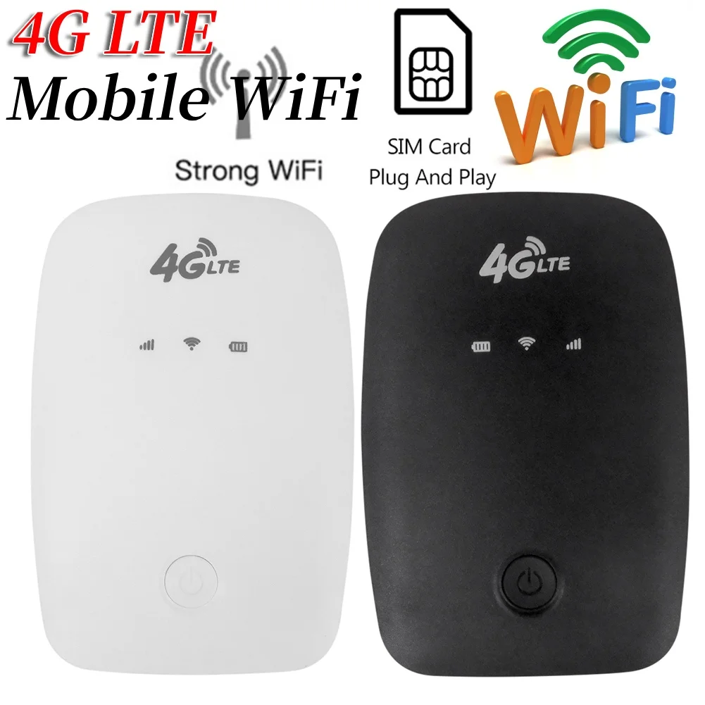 4G LTE Portable WiFi Hotspot 150Mbps Wireless Router for Travel & Home