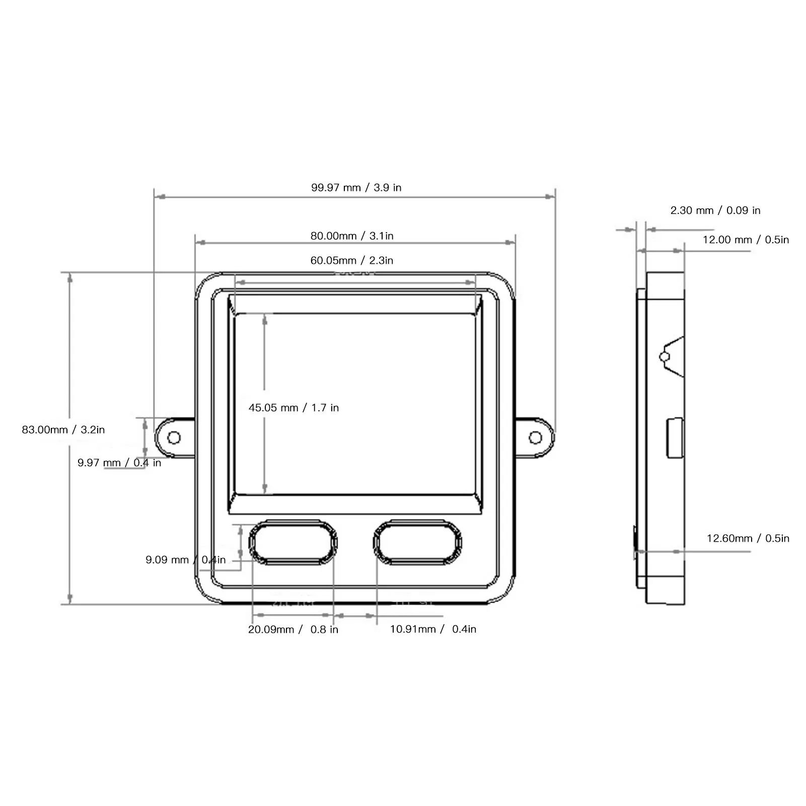 USB Wired Trackpad Touchpad Compact 2-Button Portable for Laptops Desktops - Image 6