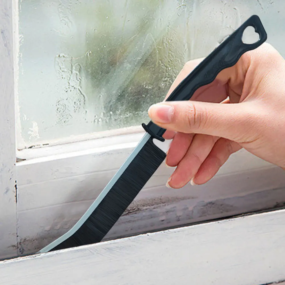 Long-Handle Crevice & Groove Cleaning Brush – Multi‑Use Tile, Shower, Window Tool - Image 5