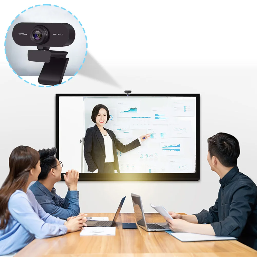 USB HD Web Camera 1080P and 2K Autofocus with Microphone Plug and Play for PC Laptop Desktop - Image 3