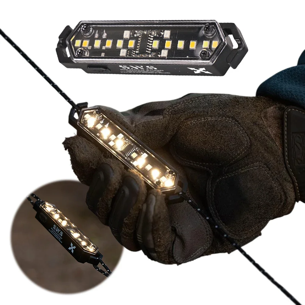 Wind Rope Tent Light – IPX4 Waterproof Dimmable String Lamp for Camping - Image 4
