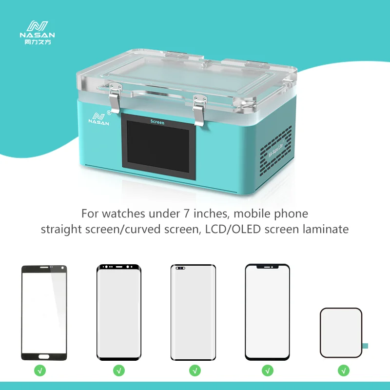 NASAN Supa Lite Vacuum Laminate Machine  Air Bag Lamination for Flat Curved Touch LCD Screen Phone OCA Refurbish Repair Tools - Image 6
