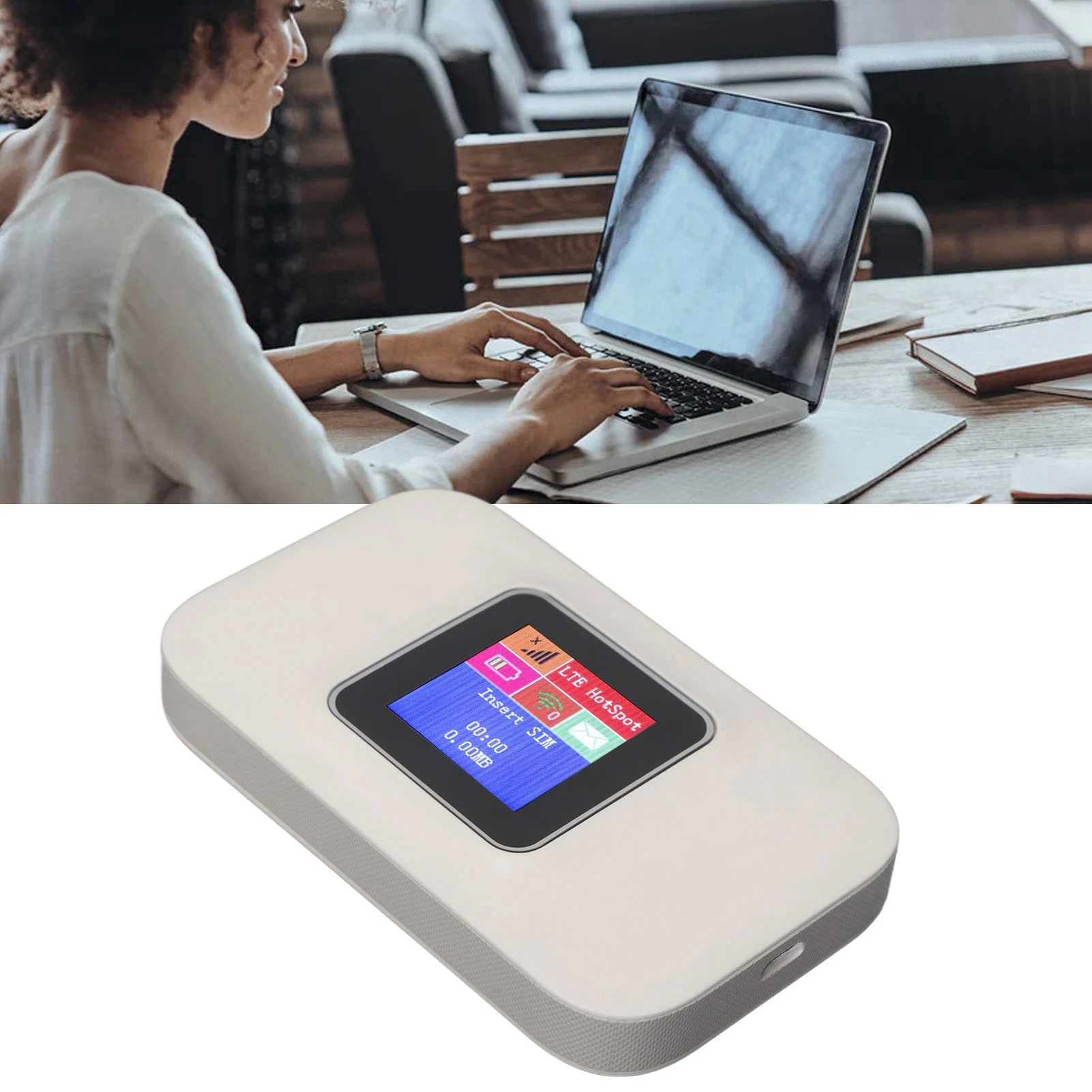 4G WiFi Router 300Mbps USB Portable Hotspot with SIM Slot for Europe - Image 3